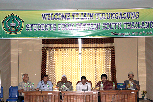 Kunjungan Dewan Alumni Luar Negeri Majelis Agama Islam  Pattani Selatan Thailand