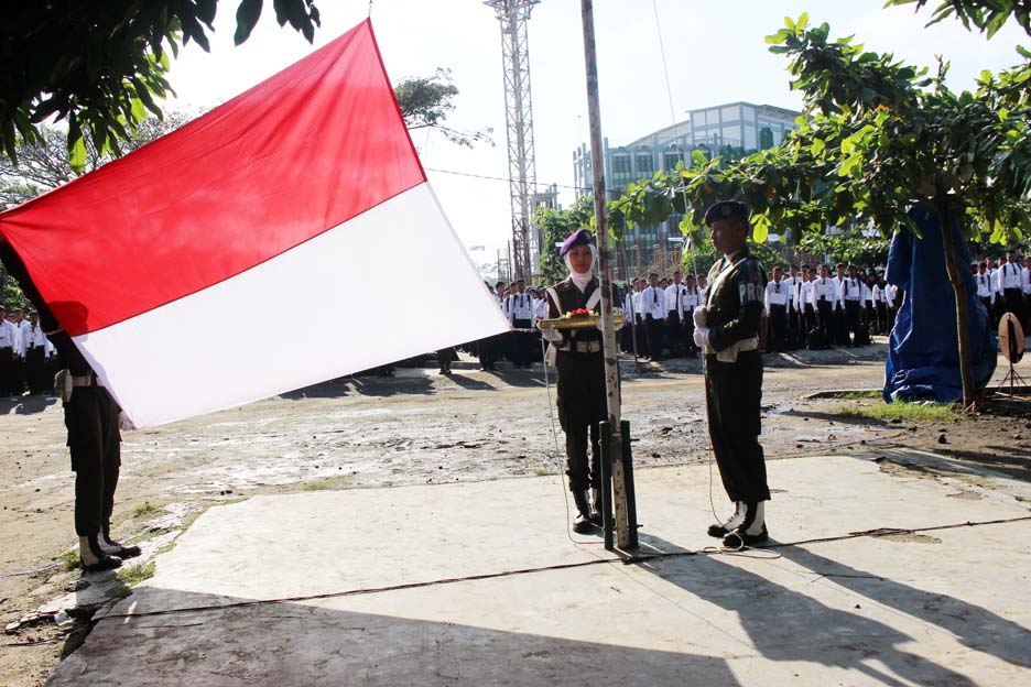 Upacara Bendera HUT RI ke-71 di IAIN Tulungagung