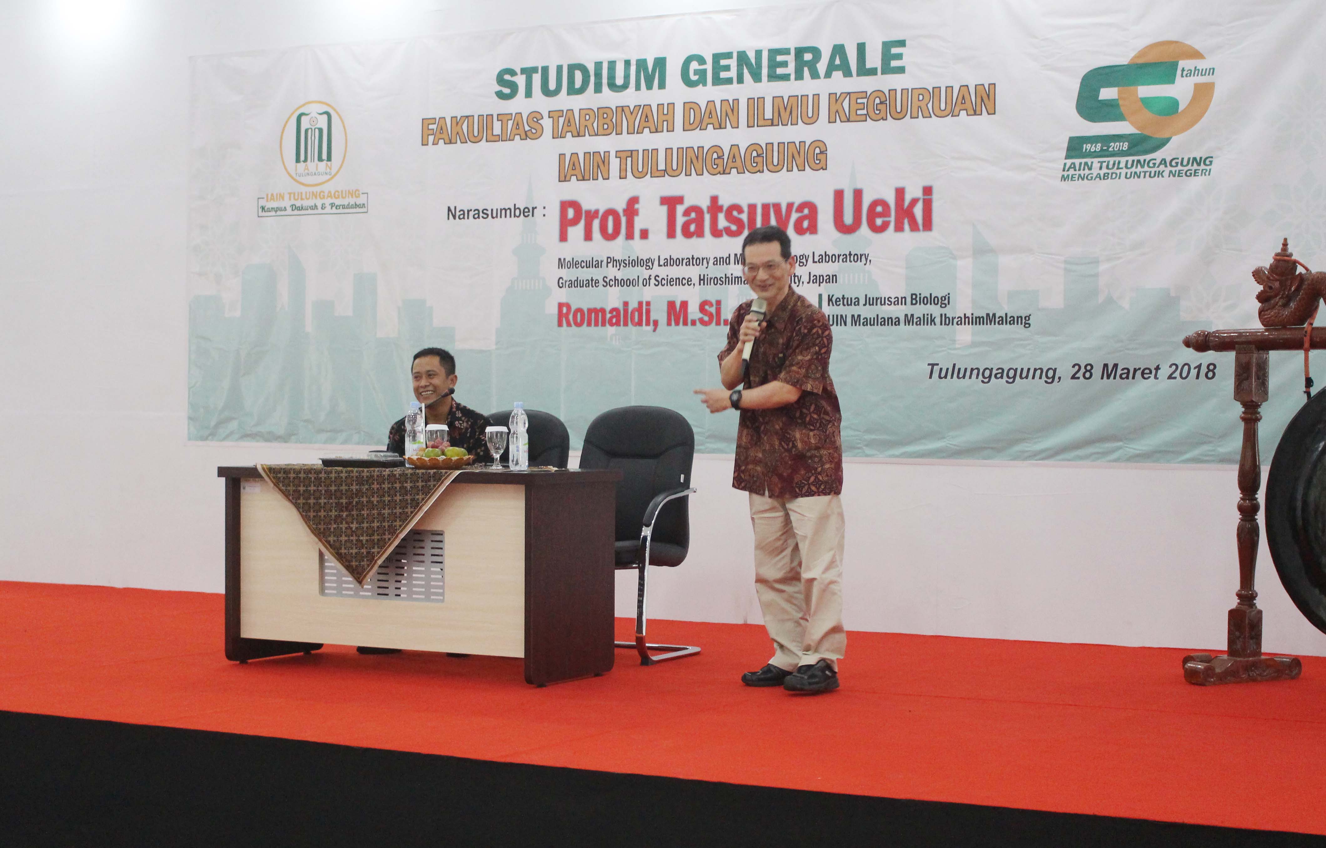 Undang Narasumber dan Jepang, FTIK Gelar Studium Generale dan Launching Pusat Studi