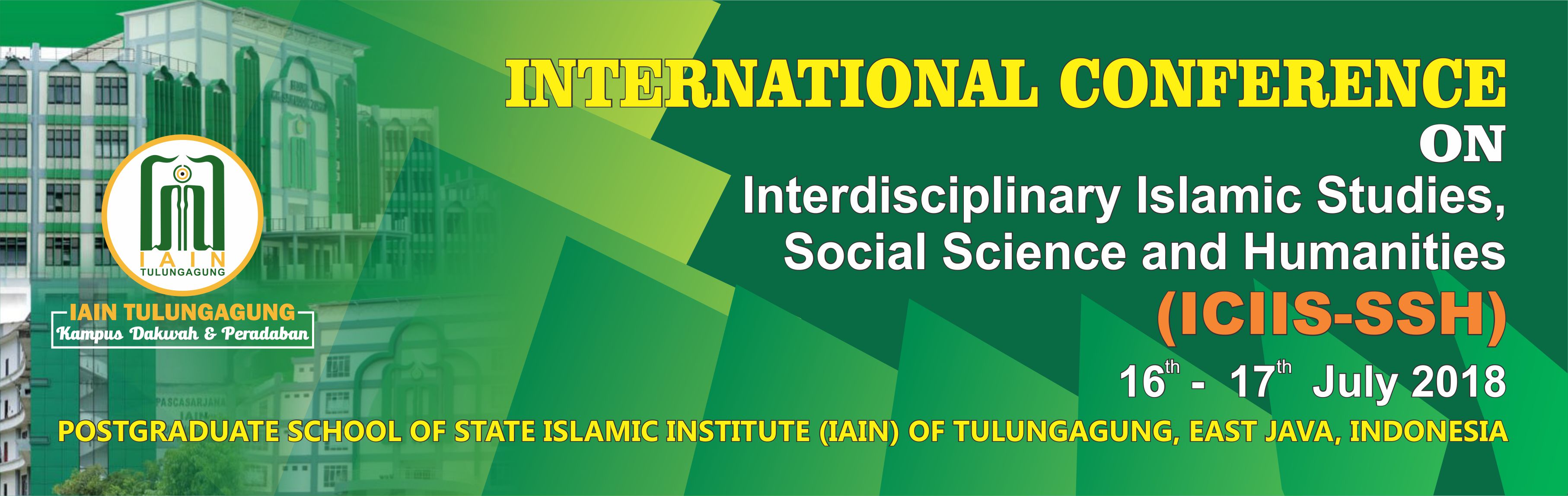 International Conference on Interdisciplinary Islamic Studies, Social Science and Humanities (ICIIS-SSH)