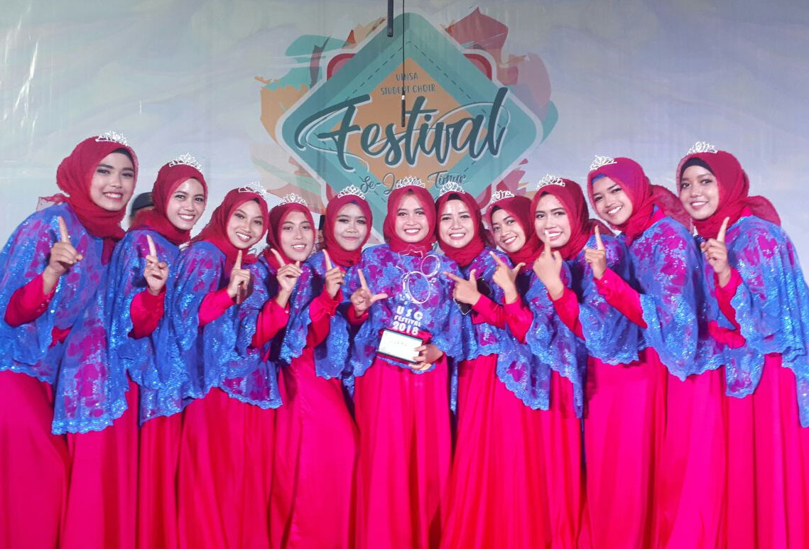 IVO Juara Festival UINSA Student Choir 2018 Cabang Qosidah Rebana