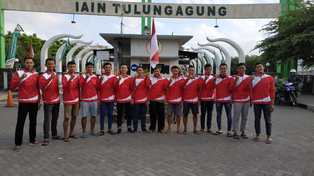 Tim Bola Voli Putra IAIN Tulungagung Berlaga di Liga Bola Voli Mahasiswa UNS 2018