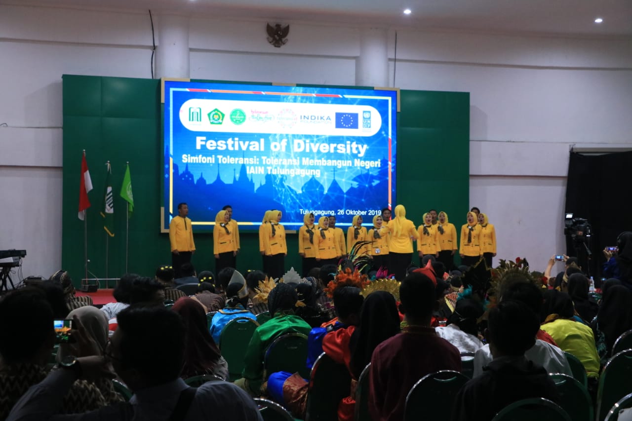 IAIN Voice Gelar Festival Paduan Suara se-Eks Karesidenan Kediri dalam Festival of Diversity