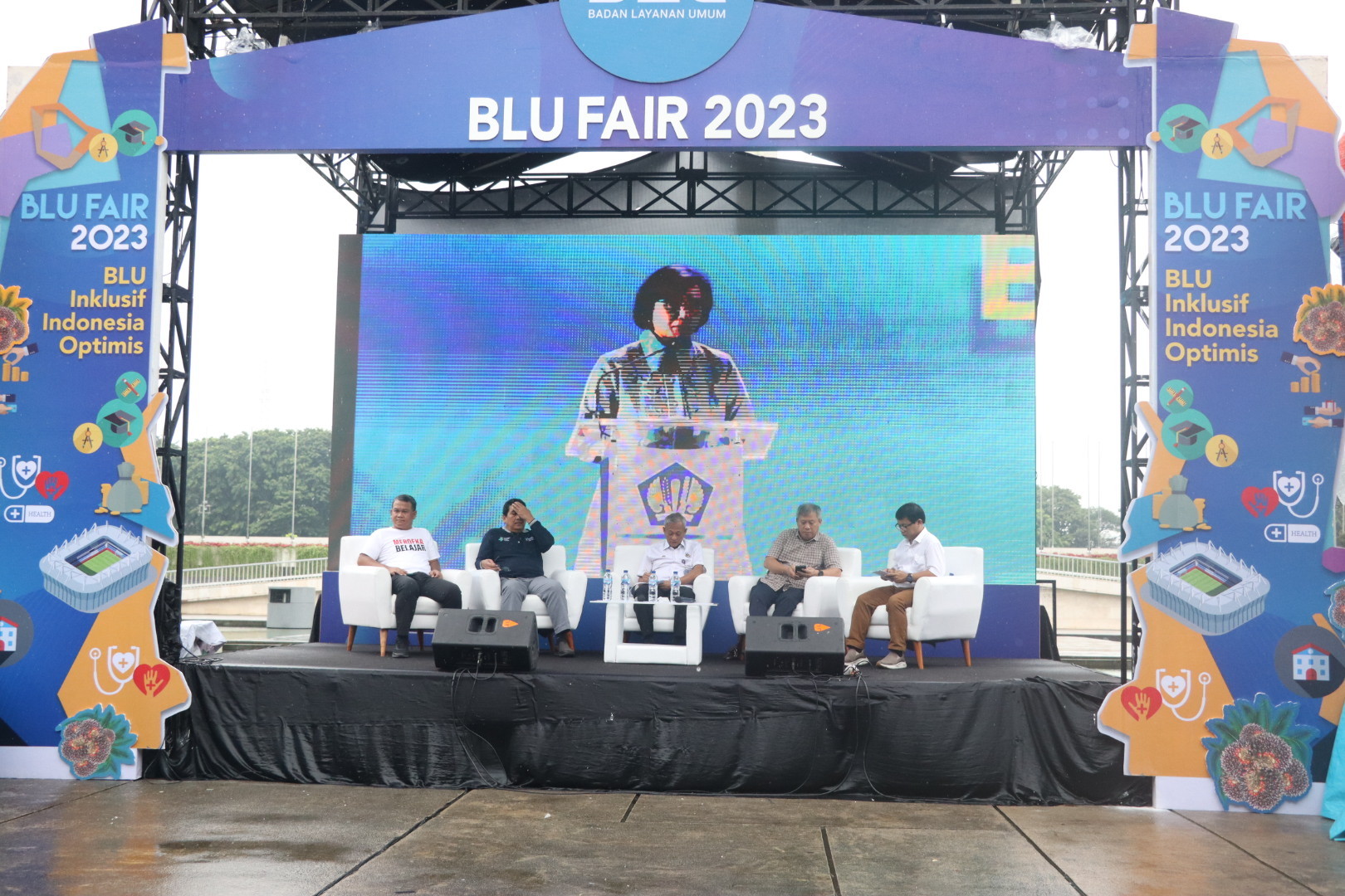 Semarakkan Rakor BLU, Kemenkeu Gelar BLU Fair 2023 di Lapangan Banteng