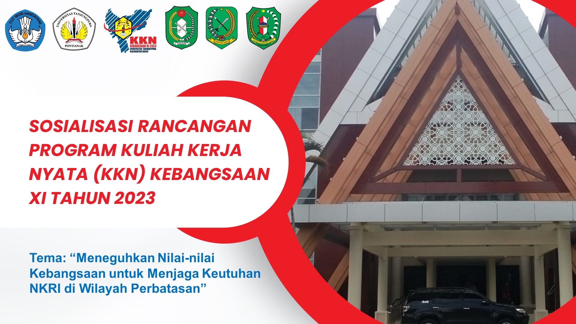 Rektor UIN SATU Melepas Mahasiswa KKN Kebangsaan dan Nusantara Moderasi Beragama 2023