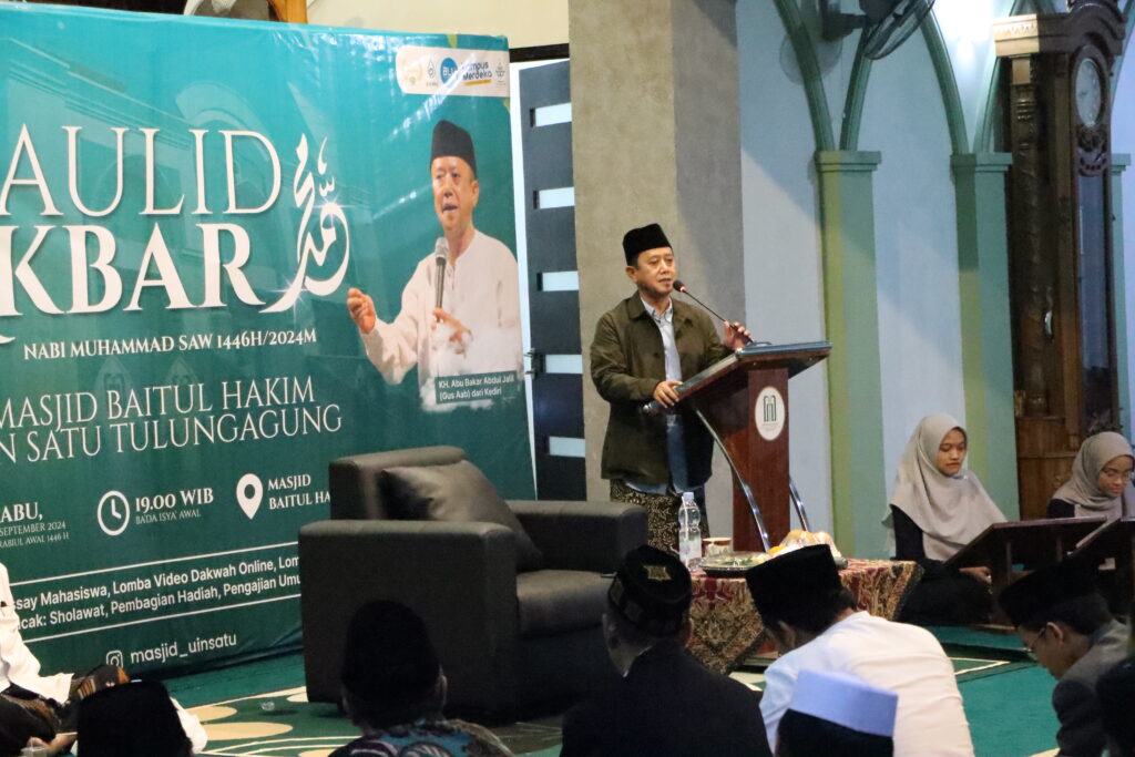 Peringati Maulid Nabi Muhammad SAW, Takmir Masjid Baitul Hakim UIN SATU Tulungagung Gelar Maulid Akbar 4 IMG 1634 1