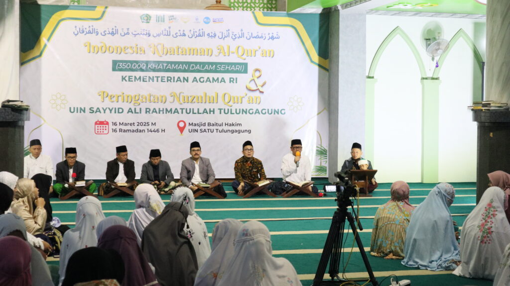 UIN SATU Tulungagung Semarakkan Indonesia Khataman Al-Qur'an Kemenag 350.000 Kali Khatam 6 IMG 1201