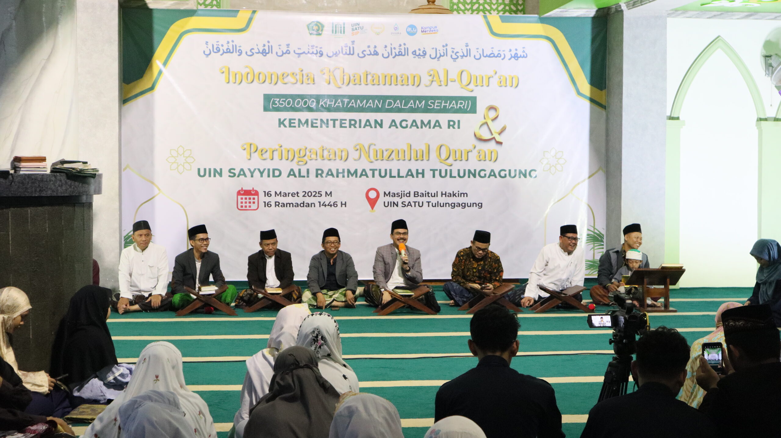 UIN SATU Tulungagung Semarakkan Indonesia Khataman Al-Qur’an Kemenag 350.000 Kali Khatam