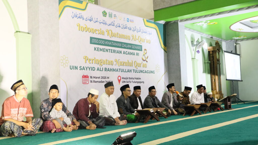 UIN SATU Tulungagung Semarakkan Indonesia Khataman Al-Qur'an Kemenag 350.000 Kali Khatam 4 IMG 1243