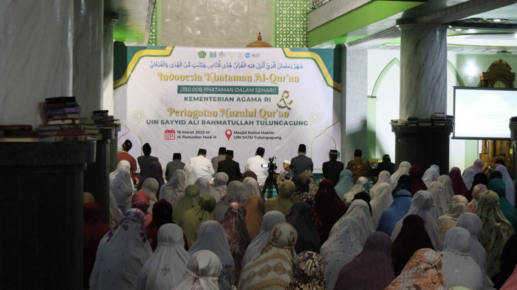 UIN SATU Tulungagung Semarakkan Indonesia Khataman Al-Qur'an Kemenag 350.000 Kali Khatam 3 IMG 1331