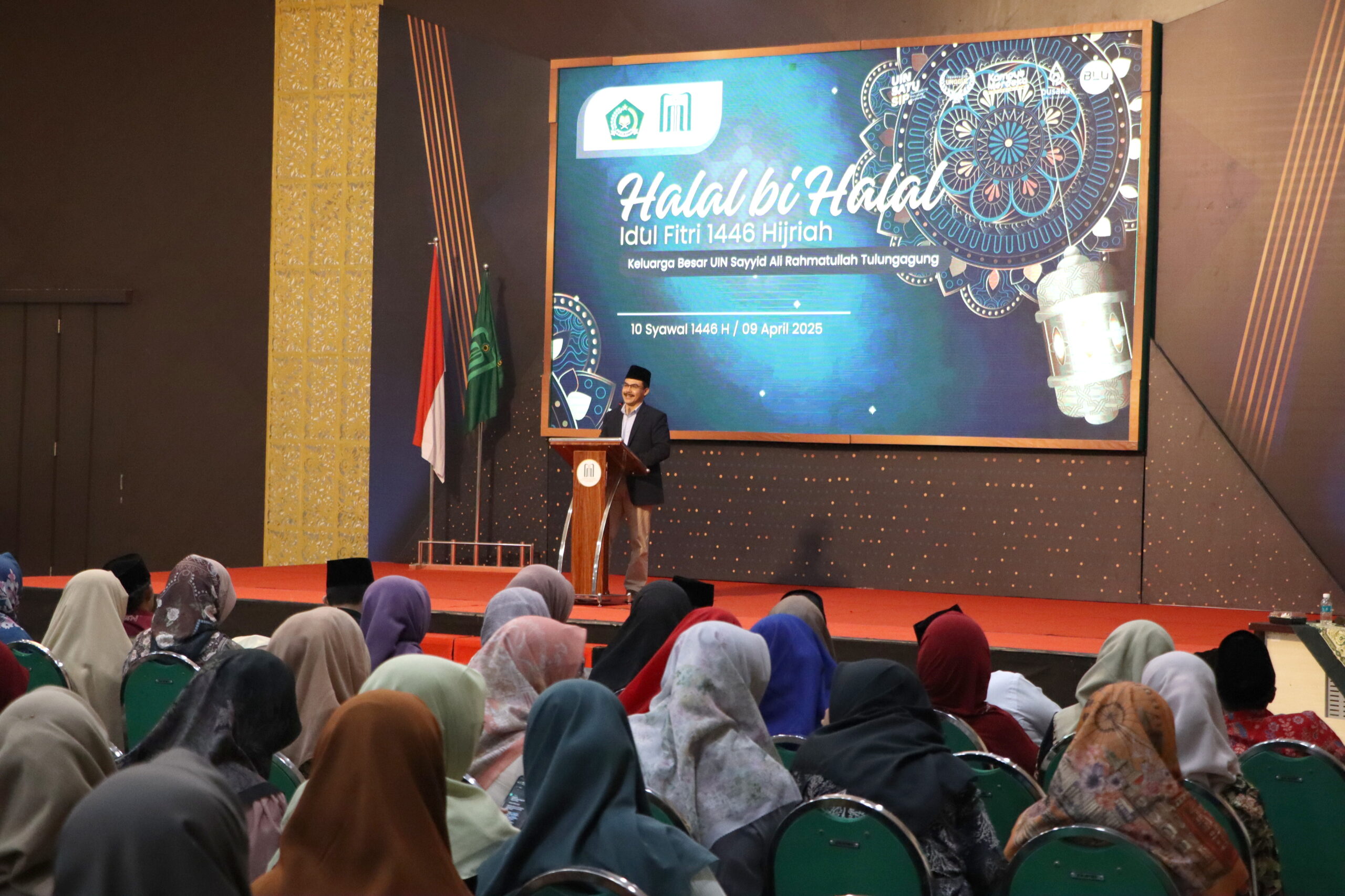 Halal bi Halal Idul Fitri 1446 Hijriah, Rektor UIN SATU Minta ASN Tingkatkan Disiplin