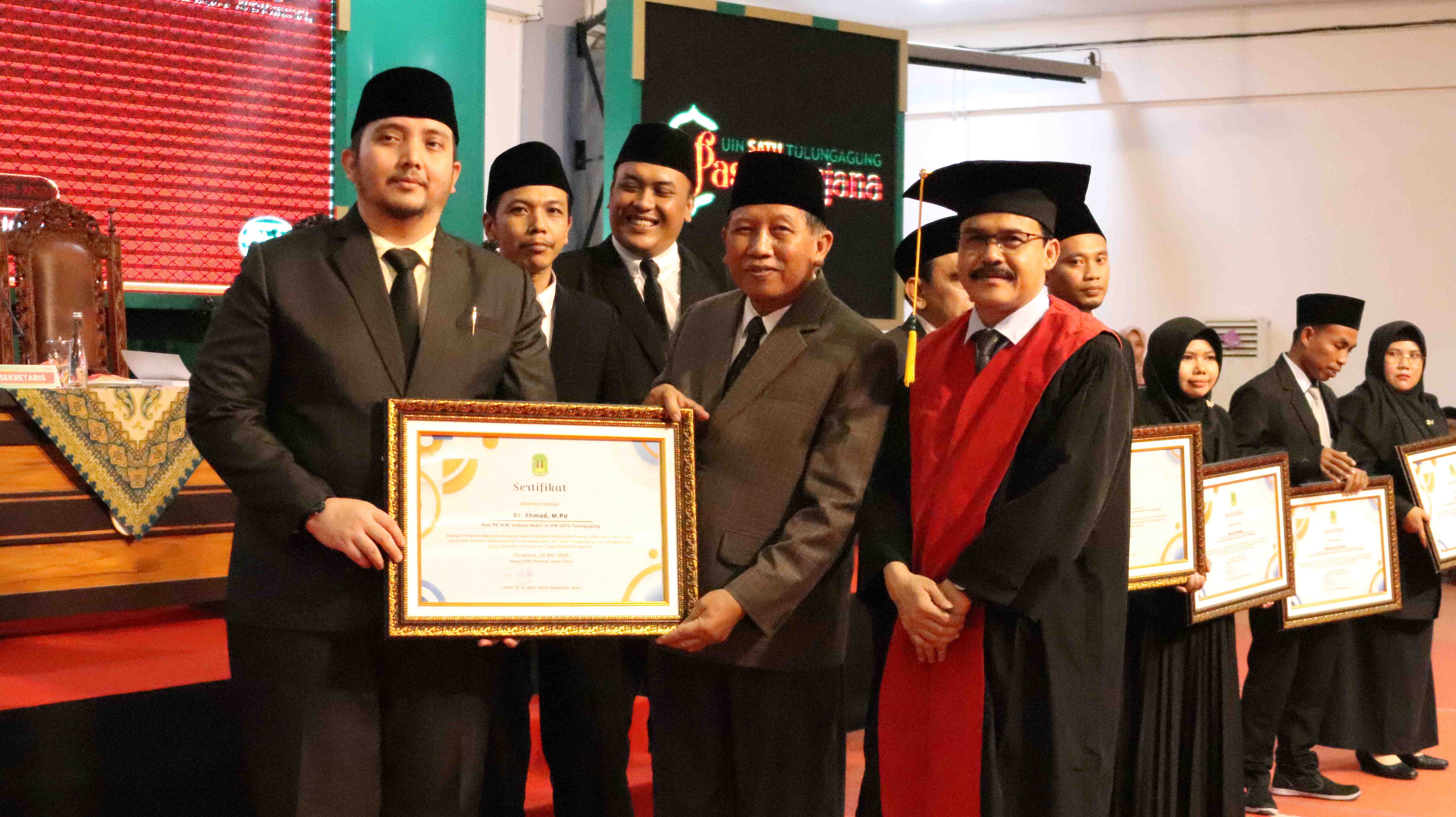 UIN SATU Luluskan 8 Doktor Penerima Beasiswa LPPD Pemprov Jatim