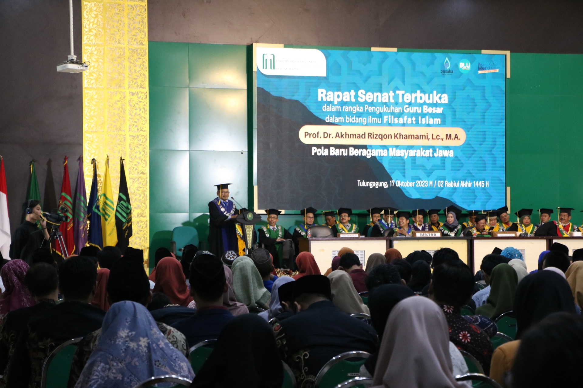UIN SATU Kukuhkan Guru Besar Ilmu Filsafat Islam