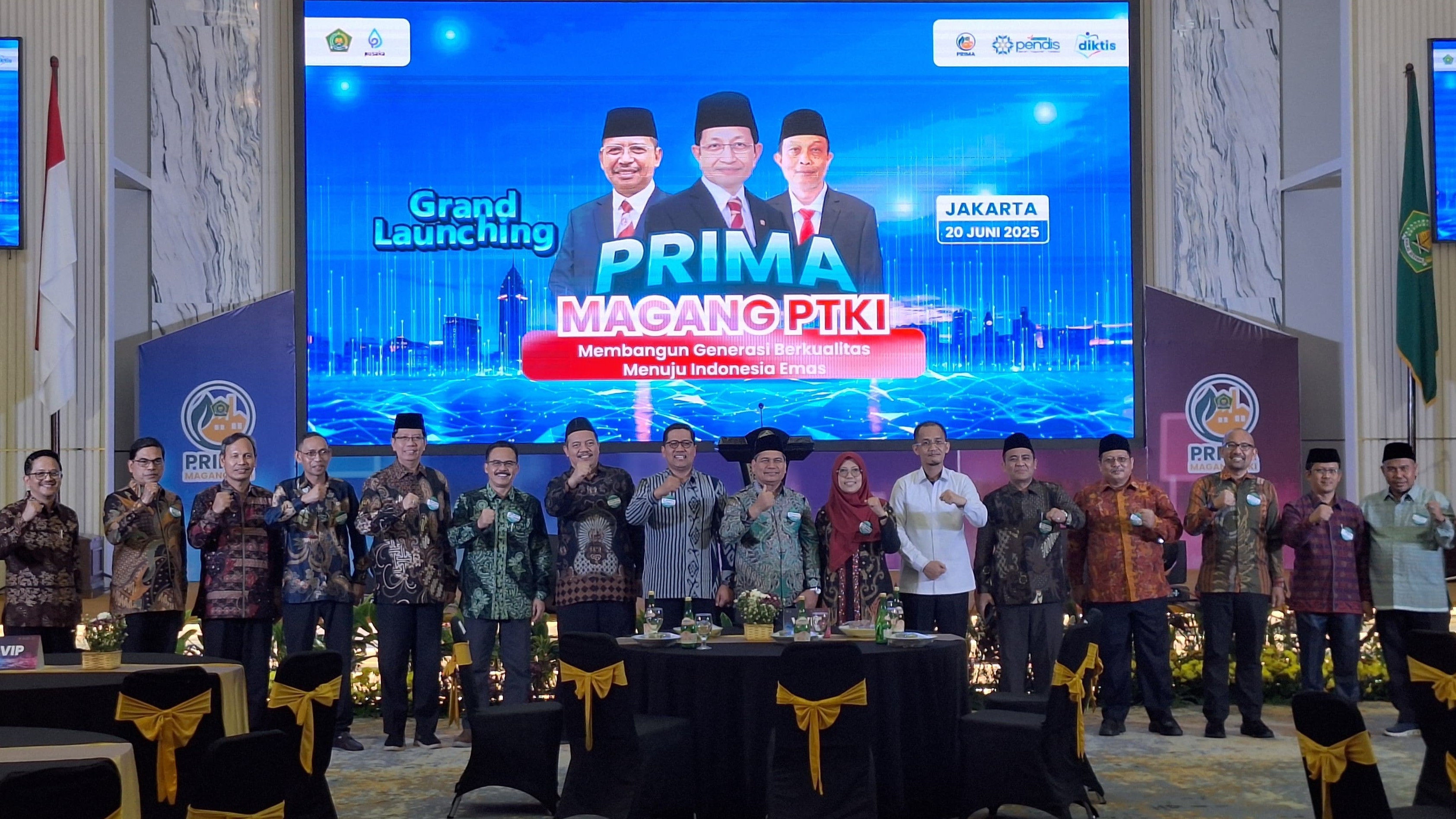 Menag Resmikan Program PRIMA Magang PTKI, UIN SATU Siap Dukung Penuh Penyiapan Lulusan Profesional, Inovatif, dan Mandiri