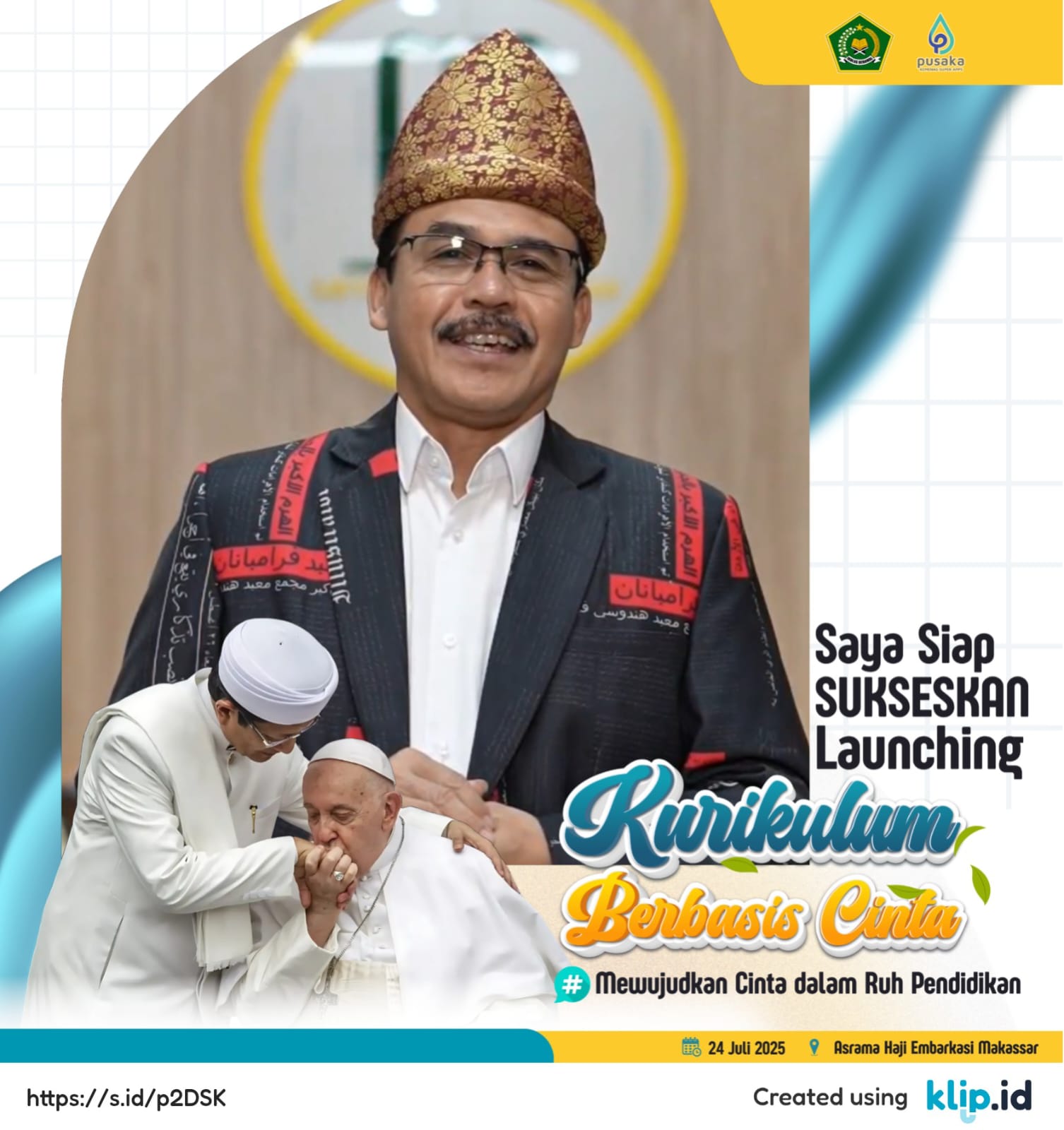 Kemenag RI Luncurkan Kurikulum Berbasis Cinta, UIN SATU Siap Dukung Penuh Arah Baru Pendidikan Keagamaan Indonesia 2 Rektor UINSATU KBC