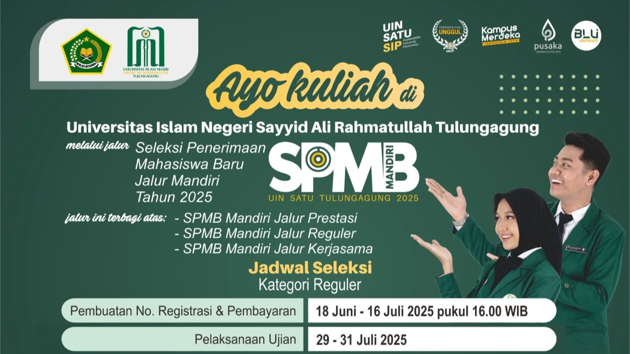 Seleksi Mandiri Jalur Prestasi di UIN SATU, Peluang Masuk Kuliah Tanpa Tes