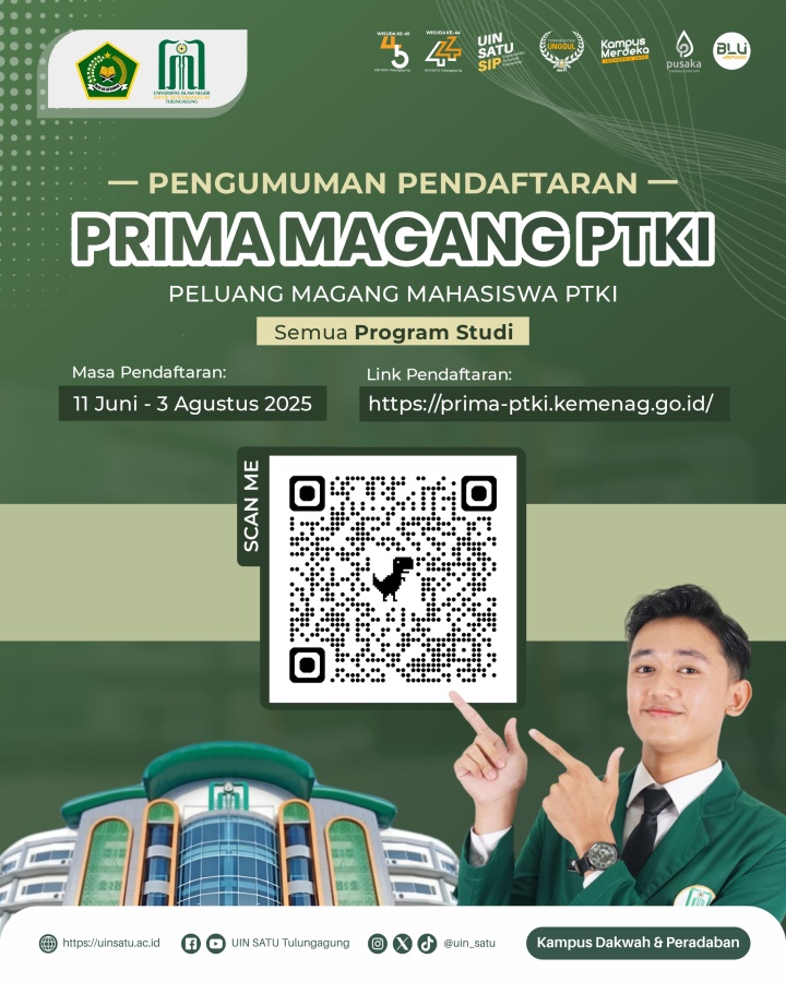 Pengumuman tentang Prima Magang PTKI Kemenag RI 2025