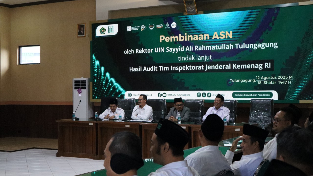Rektor Tekankan Integritas ASN UIN SATU dalam Pembinaan Hasil Audit Kinerja Itjen Kemenag