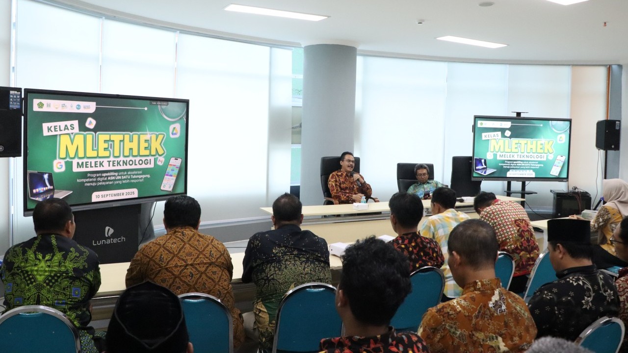 UIN SATU Dorong ASN Melek Teknologi Lewat Program “Mlethek”