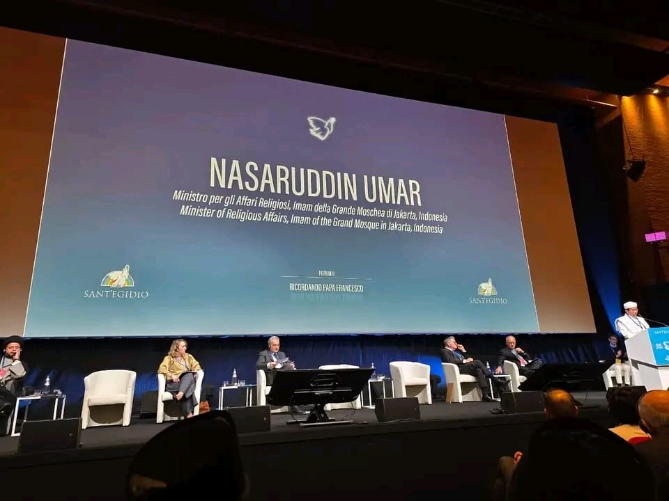 Gagas Perdamaian Dunia di Vatikan, Rektor UIN SATU Dukung Prof. Nasaruddin Umar sebagai Penerima Nobel Perdamaian 1 Menag Vatikan 2025