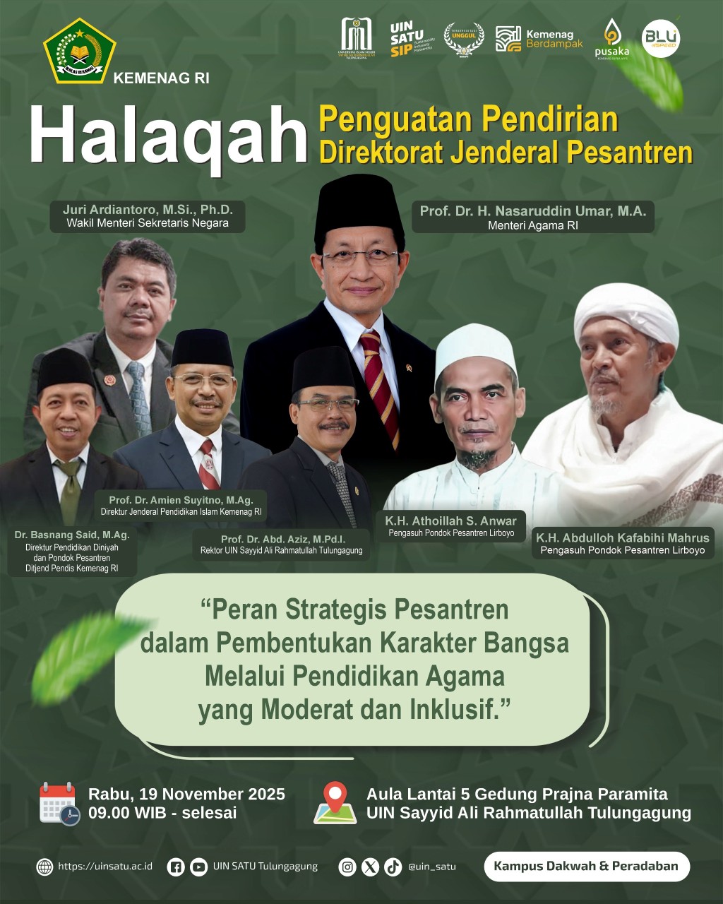 Halaqah Penguatan Pendirian Direktorat Jenderal Pesantren