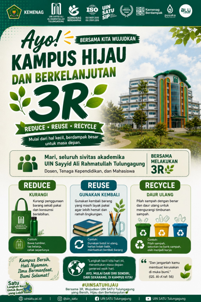 Gerakan Kampus Hijau UIN SATU Tulungagung