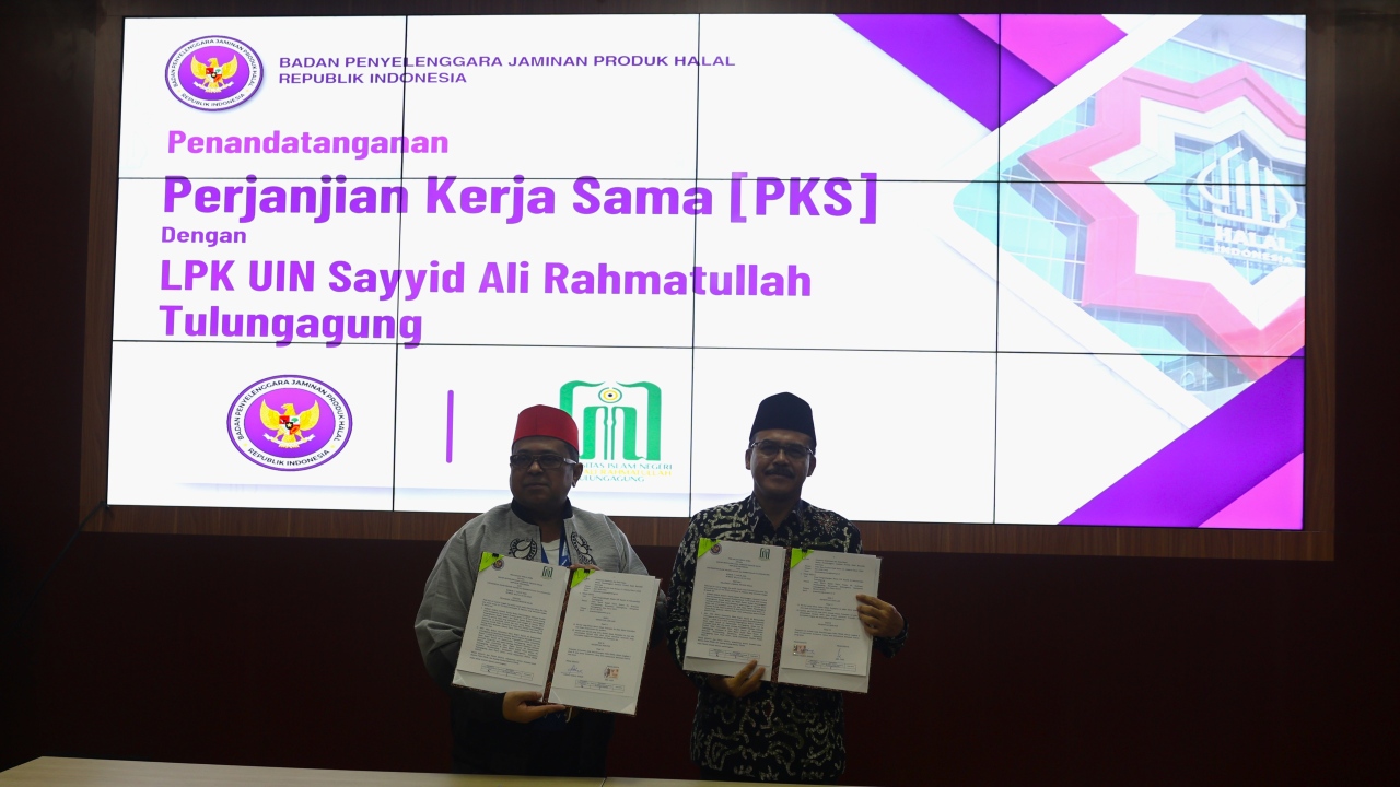 Satu-satunya PTKIN, UIN SATU Perkuat Ekosistem Halal Nasional Lewat PKs dengan BPJPH 1 20260227 pmou uinsatu bpjph