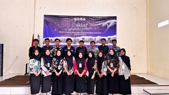 HMPS Hukum Ekonomi Syariah Gelar Diklat Ekonomi Islam untuk Cetak Generasi Ekonom Rabbani