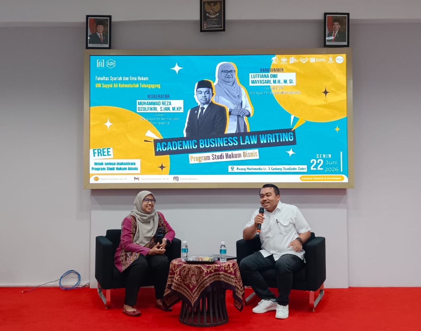 Menggelar Pelatihan Academic Business Law Writing, Prodi Hukum Bisnis UIN Satu Tulungagung Bekali Mahasiswa Menjadi Akademisi Berintegritas