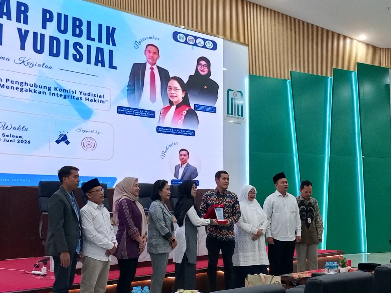 HMPS Hukum Ekonomi Syariah Fasih UIN SATU Gelar Seminar Publik Bersama Komisi Yudisial, Bahas Optimalisasi Peran Penghubung dalam Menjaga Integritas Hakim