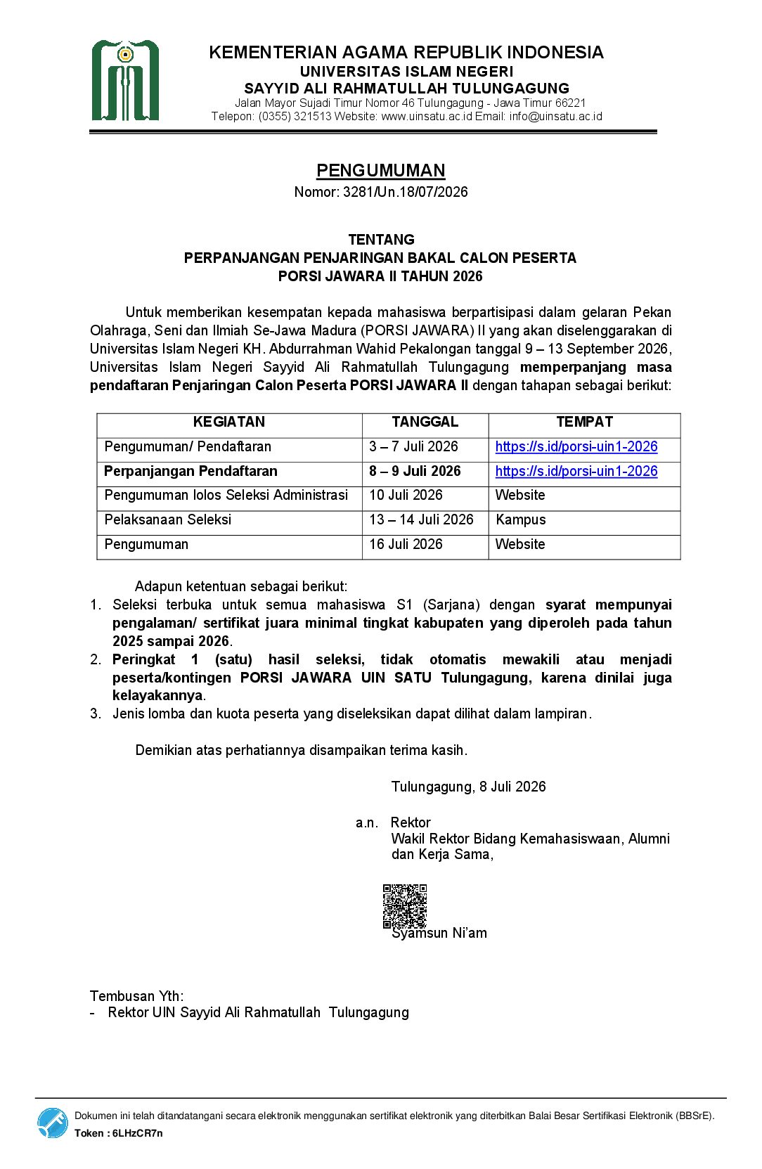 3281 Pengumuman Perpanjangan Penjaringan PORSI 1 pdf