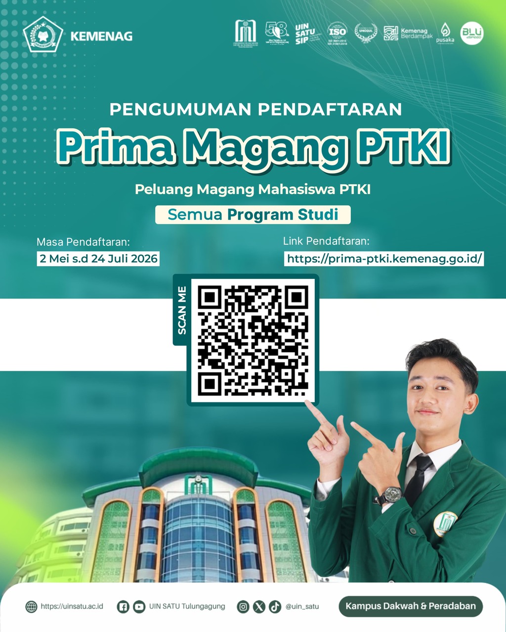 Pengumuman Prima Magang PTKI Kemenag RI 2026 1 Prima Magang 2026