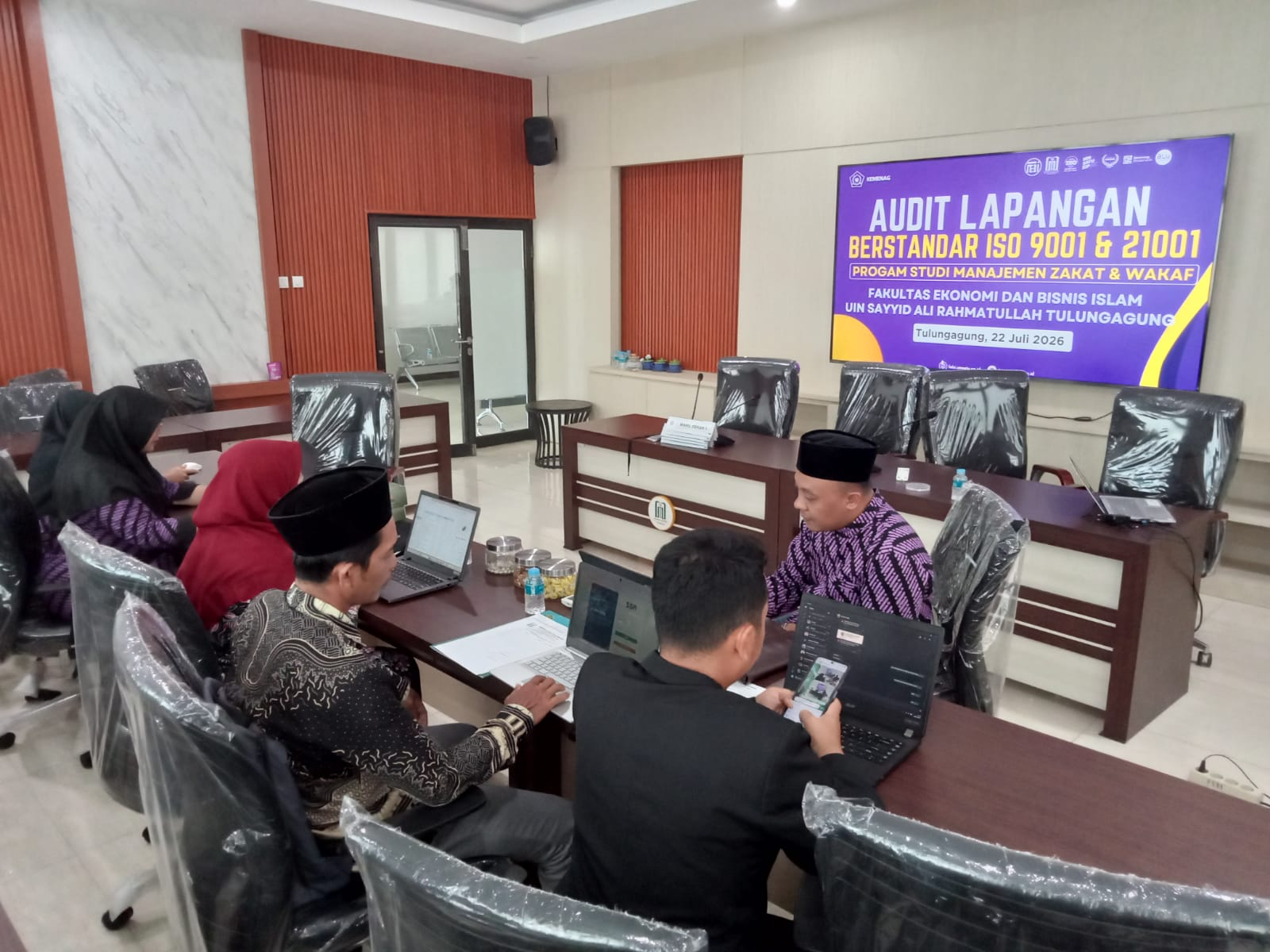 Komitmen Tingkatkan Tata Kelola Pendidikan, Prodi Manajemen Zakat dan Wakaf Jalani Audit Lapangan ISO 9001 dan ISO 21001