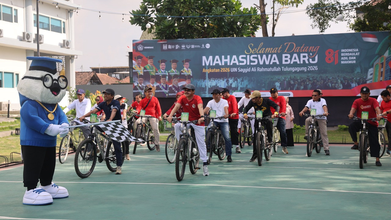 UIN SATU Tulungagung Luncurkan Green Campus Bike, Wujud Nyata Ekoteologi dan Religreen