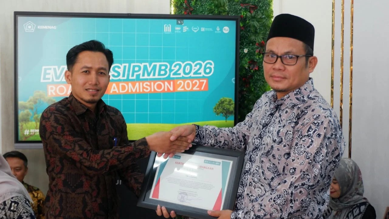 Pascasarjana UIN SATU Tulungagung Raih Penghargaan atas Kontribusi dalam Keberhasilan PMB 2026